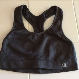 Black champion sports bra
